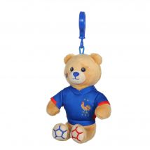 Peluche - Porte-clés Ourson Maillot Fff - 10 Cm - Fff