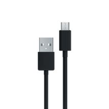 Myway Câble Micro Usb Vers Usb-a 2.0 Charge 12w Et Synchronisation 2m Noir