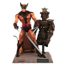 Marvel Select - Figurine Brown Costume Wolverine 18 Cm - Diamond Select Toys