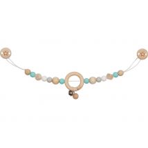 Chaîne Poussette Étoile Turquoise - Goki