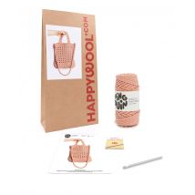 Kit Crochet Sac Barbara Corail Tu - Pingouin