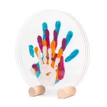 Kit Empreinte De Mains 4 Pers. Nacré - Louyou