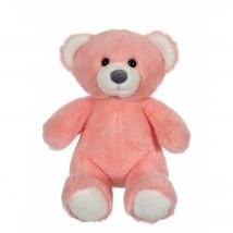Peluche - Ours Trendy Rose Poudré, L'Ours À Câliner, 24 Cm - Gipsy Toys