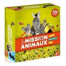 Mission Animaux Le Jeu De Societe - Nathan - 31468 - Cherche Et Trouve - Nathan