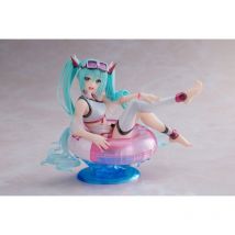 Hatsune Miku Wonderland - Statuette Aqua Float Girls Figure Hatsune Miku Reissue 18 Cm - Taito