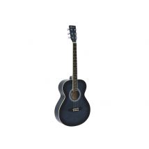 Dimavery Guitare Folk Aw-303 Dégradé Bleu