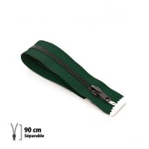 Fermeture Éclair Z19 - Laiton Séparable 6mm - 90 Cm - Eclair Prym