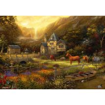 Puzzle 1000 Pièces - Chuck Pinson - The Golden Valley - Grafika