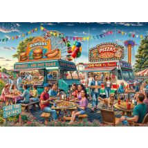 Puzzle 2000 Pièces - Food Truck - Bluebird Puzzle
