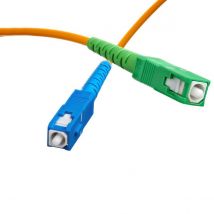 Force Power Câble Fibre Optique Sc/apc Mâle/mâle Free Monomode 2m Bleu