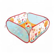 Aire D'Éveil Pop-up Lapin Pour Bébé Avec 45 Balles Colorées - Ludi