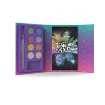Aquarelles Métalliques Sur Pages - Nebulous Stars