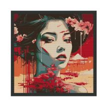 Tissu Carré Jacquard 48x48 Katana - Distrifil