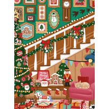 Mini Puzzle - Escalier De Noël - Pieces & Peace