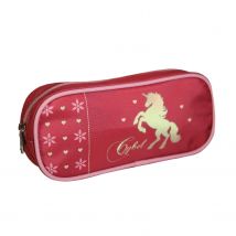 Trousse Scolaire Rectangulaire Cybel Rose - Bagtrotter - Bagtrotter
