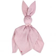 Doudou Lapin En Gaze De Coton, Jeanne - Sevira Kids