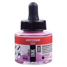Flacon Encre Acrylique Acrylic Ink Amsterdam 30ml Rose Quinacridone Clair