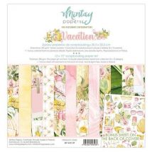 12 Papiers Scrapbooking 30,5 X 30,5 Cm Mintay By Karola Vacation - MINTAY