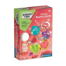 Coffret Cosmétiques Clementoni Set Création Baumes À Lèvres Multicolore