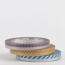 Masking Tape - 3 Rouleaux Fins - Deco C - 10 M X 6mm - MT Masking Tape