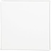 Châssis Entoilés, P: 1,6 Cm, Dim. 20x20 Cm, 360 Gr, Blanc, 10 Pièces/ 1 Pq. - CC Hobby