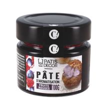 Pâte D'Aromatisation Fruits Rouges 100g - Patisdecor