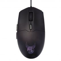 L33t Gaming - Souris Gaming Filaire Hofud - Rétroéclairée - 3200 Dpi - Noir - L33T-Gaming