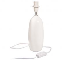 Pied De Lampe Céramique helsinki, Vde, 27,5cm, Câble 2m, Interrupteur, E14douil - Rayher