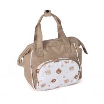 Sac À Langer Pour Poupées Ourson Beige - Bayer Chic 2000
