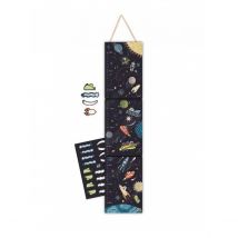 Dd04051 Toise Espace Avec 20 Stickers - Djeco
