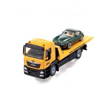 Depanneuse 1:55 Avec Voiture - Siku - Jaune