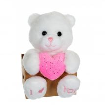 Peluche - Les P'Tits Lovers Ours Rose - 14 Cm - Gipsy Toys