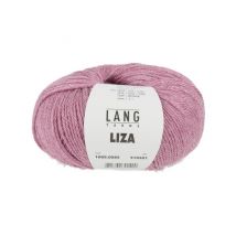 Pelote De Laine Et Soie À Tricoter Liza - Lang Yarns 85 Rose - LangYarns