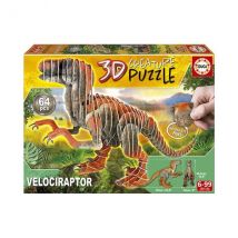 Puzzle Velociraptor 3d Creature - Educa