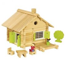 Maison En Rondins 135 Pieces - Jeujura - 8043 - Construction En Bois - Jeujura