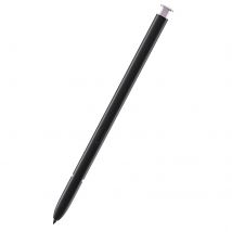 Stylet S Pen Pour Samsung S23 Ultra Pointe Arrondie 0.7mm Original Lavande