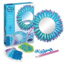 Art And Creations - Miroir Mosaiques A Diamanter - Plumes - Sentosphère