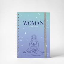 Carnet De Yoga Woman Blue - Women Warriors