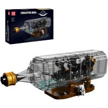 Black Pearl - Bateau En Bouteille - Mould King