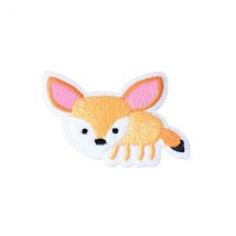 Lot De 3 Écussons Thermocollants Petits Animaux Mignons Renard 3cm X 3cm - MyMercerie