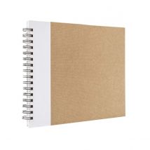 Album Photo Traditionnel Eskis Kraft Blanc 120 Photos 10x15 Cm - Ceanothe