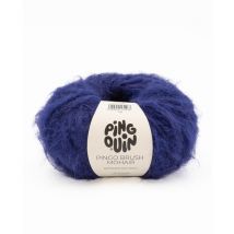 Pelote De Laine Et Mohair À Tricoter Pingo Brush Mohair - Phildar Marine Bleu