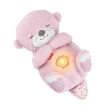 Fisher-price - Ma Loutre Câlins Bonne Nuit - Peluche Et Veilleuse - Rose - Fisher-price - Jlj33 - Fisher Price
