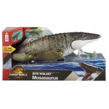 Dinosaure Mosasaure Morsure Extreme 65 Cm - Jurassic World - Mattel - Jch00 - Figurine