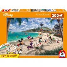 Puzzle Mickey Et Minnie En Floride 200 Pcs - Schmidt
