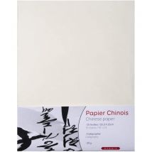 Papier Chinois - Calligraphie - 26,5x33cm - 25 Feuilles - 30g - Herbin - Jacques Herbin