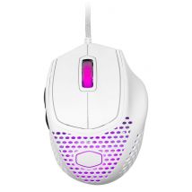 Cooler Master Souris Gamer Filaire Mm730 16000dpi Design Nid D'Abeille Avec Éclairage Rvb Blanc