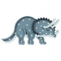 Lampe Veilleuse Tricératops Bleu Navy - Little Lights