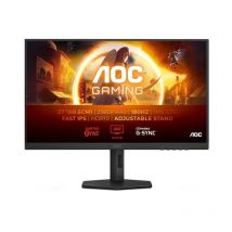 Écran Pc - Aoc - Q27g4xf - 27 Qhd - Dalle Ips - 180hz - 0,5ms - Ajustable En Hauteur - 1 Hdmi 1 Dp - Adaptive Sync - Noir - AOC Gaming