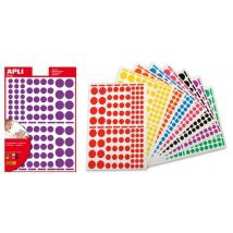 P 18f 1872 Gommettes Rondes - Apli